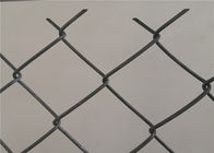 الفضة سلسلة ربط السور النسيج 50x50mm نسج الأسلاك الفولاذية المجلفنة الساخنة للهندسة